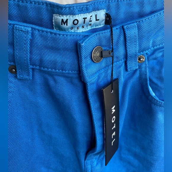 Motel rocks - PARALLEL JEANS IN AZURE BLUE - Picture 3 of 3